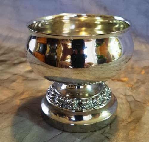 Stunningly Beautiful SIlver Plated Bon-Bon Bowl