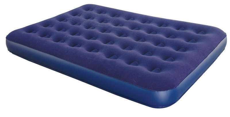 Queen Plus Inflatable flocked Air Bed (Camp Master)
