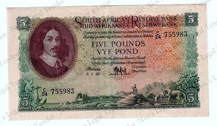MH de Kock ~ 3rd Issue ~ C24 755983 ~ 2.1.53 ~ E/A ~ First Serial Nr of Issue ~ aUNC