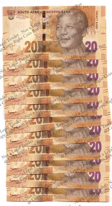 Gill Marcus ~ 2nd Issue 11 x Consecutive nr's ~ AA 2709548 - 58 B ~ UNC
