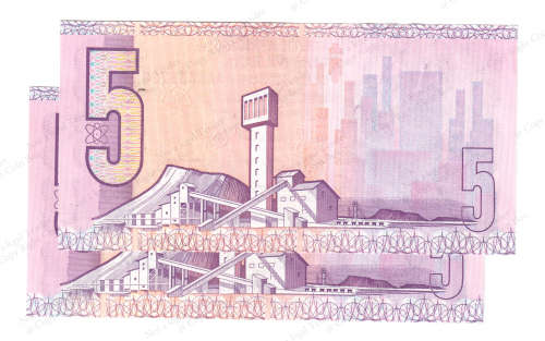 GPC de Kock, 3rd Issue, R5, 2x Consecutive nr`s,