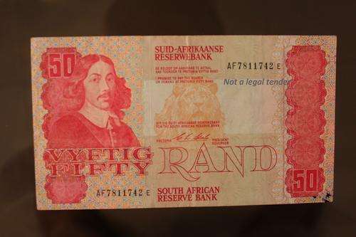R 50 < C.L. Stals > 1st Issue = AF 7811742 E