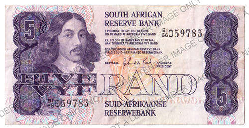 GPC de Kock ~ 1st Issue R 5 ~B1 66    059783 ~ See Scan ~ No Reserve