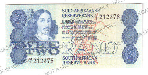 GPC de Kock ~ 1st Issue R 2 ~A41 212378 ~ aUNC ~ No Reserve