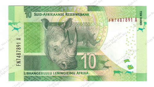 L.Kganyago, 1st Issue, UNC `FN7487891 A`