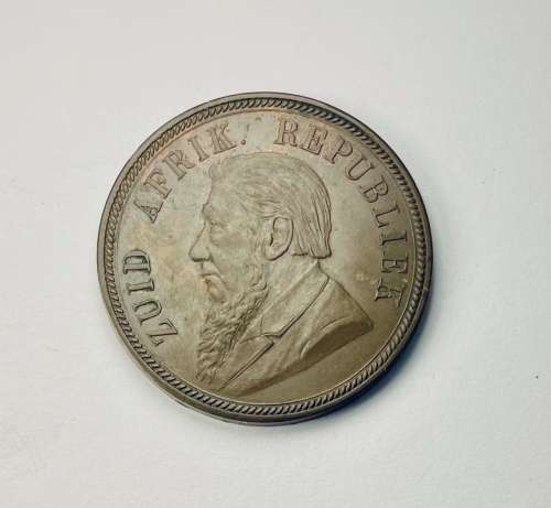 1892 ZAR Penny. AU+