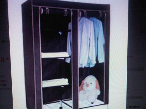 ~~~CANVAS WARDROBE BROWN~~~