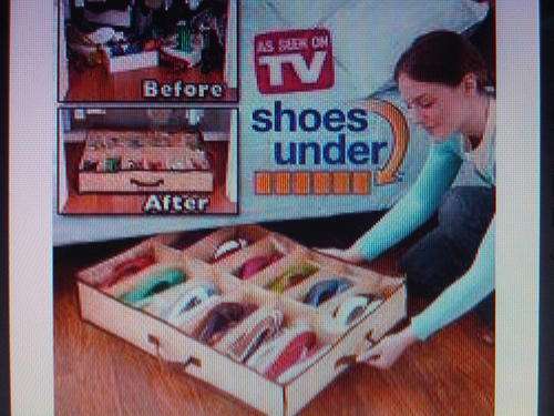 SHOE UNDER SPACE SAVER
