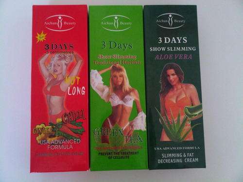SET OF 3 SLIMMING CREAMS.