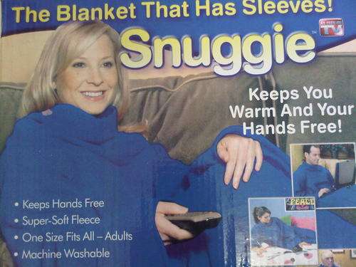 Blue Blanket with sleeves. Snuggie --- Wholesale Prices to the public!!!!!