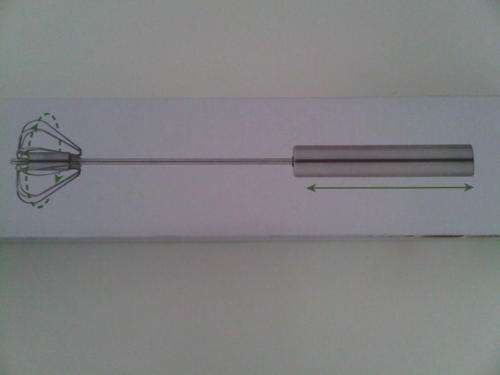 Turbo Twister Whisker. NO electricity or batteries needed.