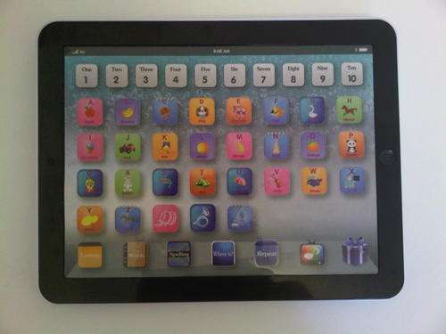 TOUCH TYPE SMART PLAY PAD. WOW WHAT A GREAT CHRISTMAS GIFT!!!!