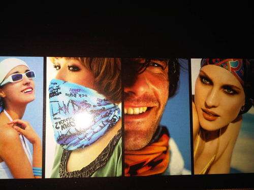 Multi functional scarf, HEADBAND, NECK SCARF, MASK, BONNET, PIRATE, CAP, SO MANY USES.