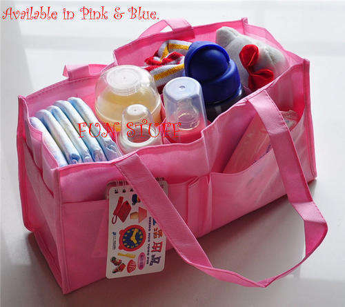 Portable Mummy Bag is a Great Organizer or Nappy Bag.  Awesome Gift For Any Mom !!