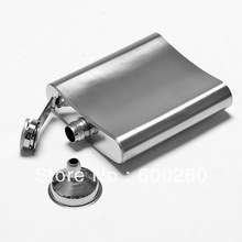 8oz Stainless Steel Hip Flask Pocket Bottle for Whiskey Liquor Wine Alcohol