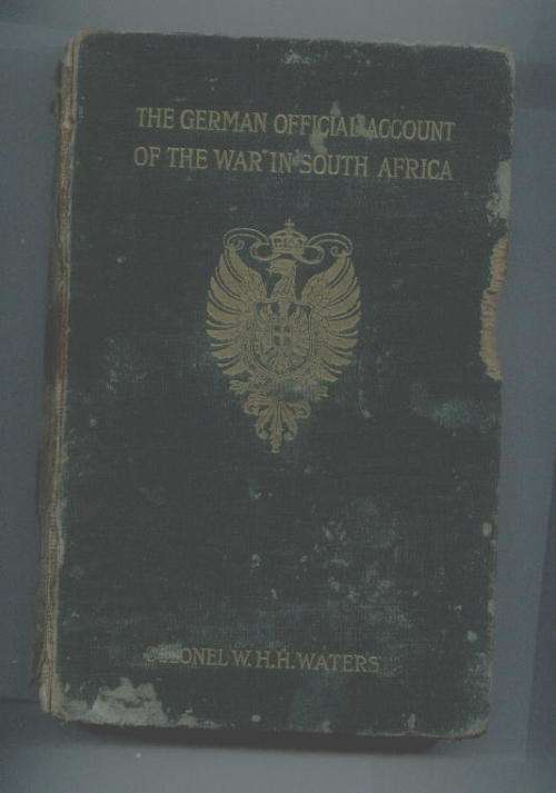 The German Official Account of the War in South Africa
