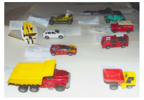22 Metal cars