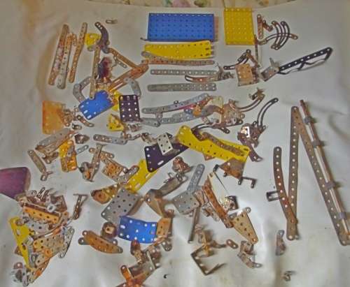 Large meccano set
