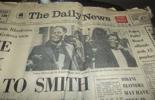 Old newspapers from the 1935 to the 2001 incl 9/11