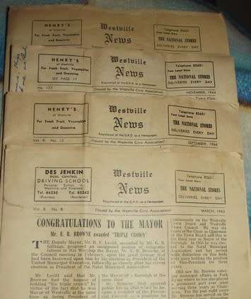 Old newspapers from the 1935 to the 2001 incl 9/11