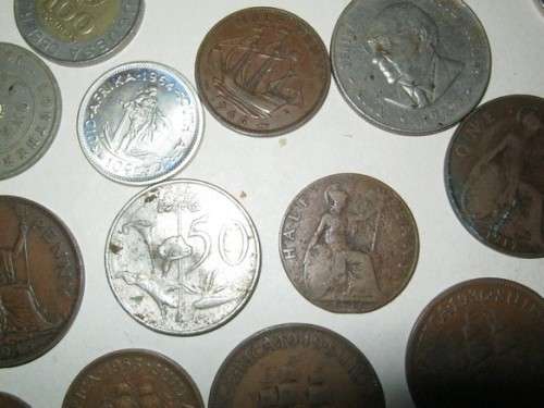 298 coins Foreign and  South African