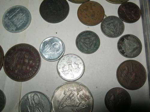 298 coins Foreign and  South African