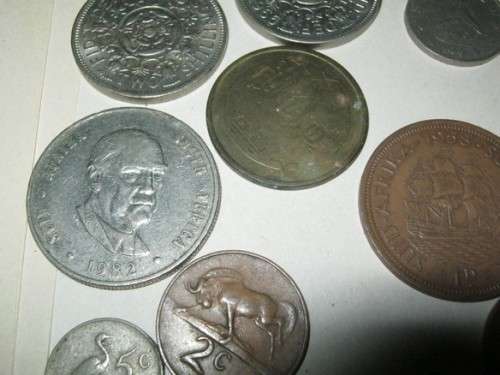 298 coins Foreign and  South African
