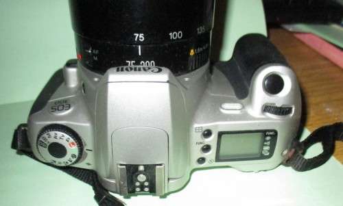 Canon eos 300 Camera with 75-300mm lense
