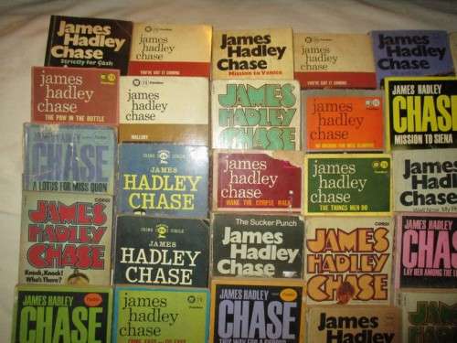 James Hadley Chase x 102 plus...