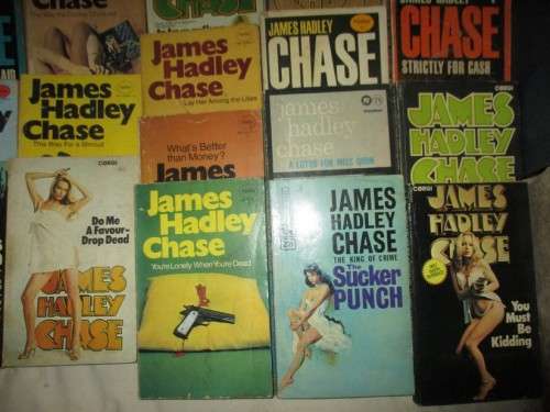 James Hadley Chase x 102 plus...