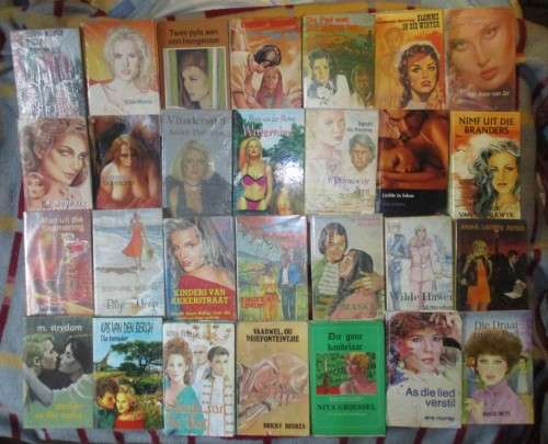 Afrikaans Romance Books  x 28
