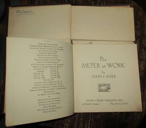 The meter at work 1946