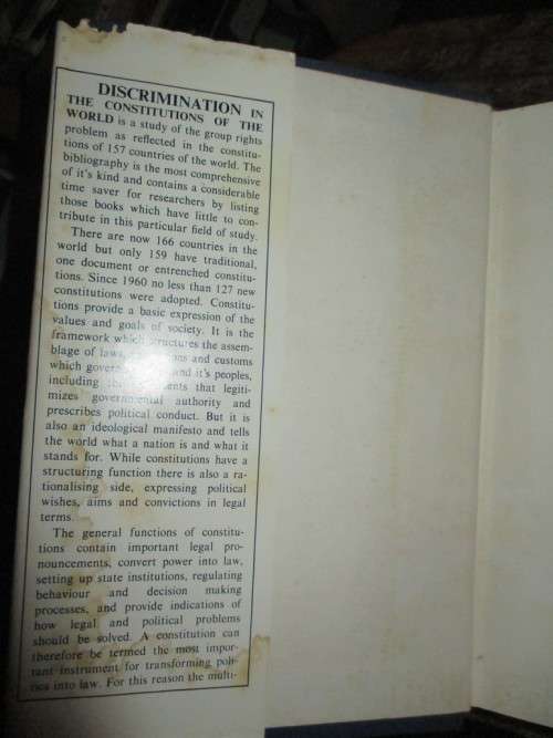 Discrimination the Constitutions