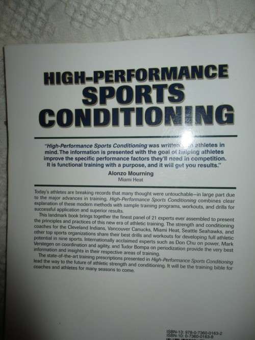 High  Performance Sports Conditioning