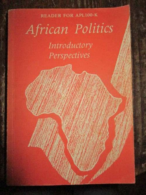 African Politics Introductory Perspectives