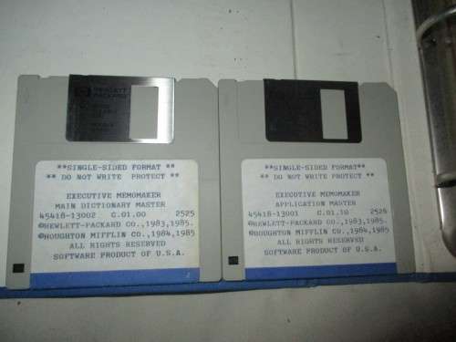 Hewlett Packard Executive Memo Maker 1985