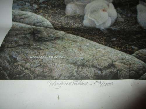 Michael Dumas signed Print