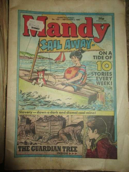 Mandy , Bunty , Judy Comics 1989 x 6