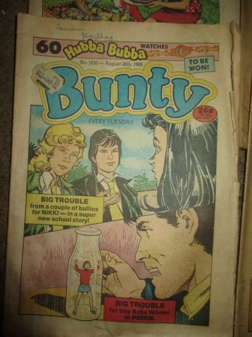 Mandy , Bunty , Judy Comics 1989 x 6