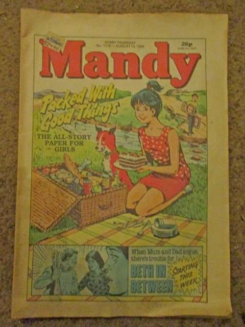 Mandy , Bunty , Judy Comics 1989 x 6