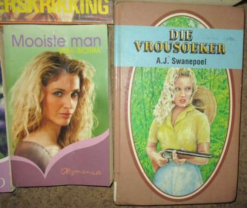 Romance  Afrikaans Books x25