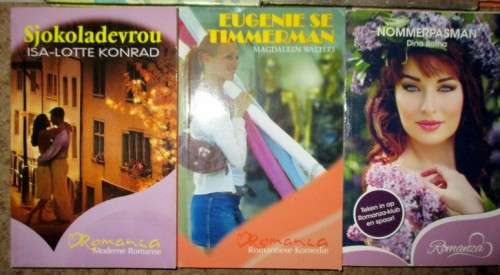 Romance  Afrikaans Books x25