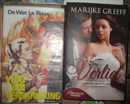 Romance  Afrikaans Books x25