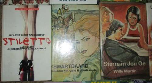 Romance  Afrikaans Books x25