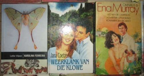 Romance  Afrikaans Books x25