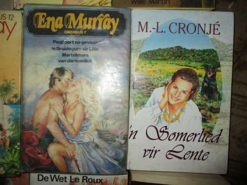 Romance  Afrikaans Books x25