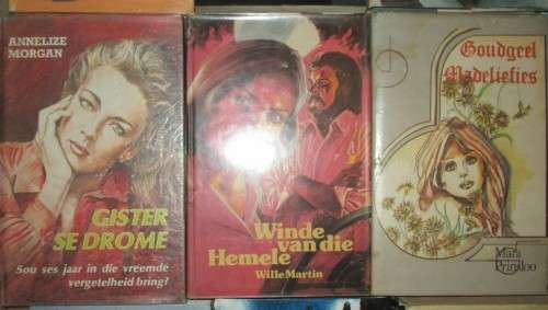 Romance  Afrikaans Books x25