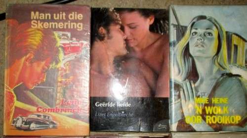 Romance  Afrikaans Books x25
