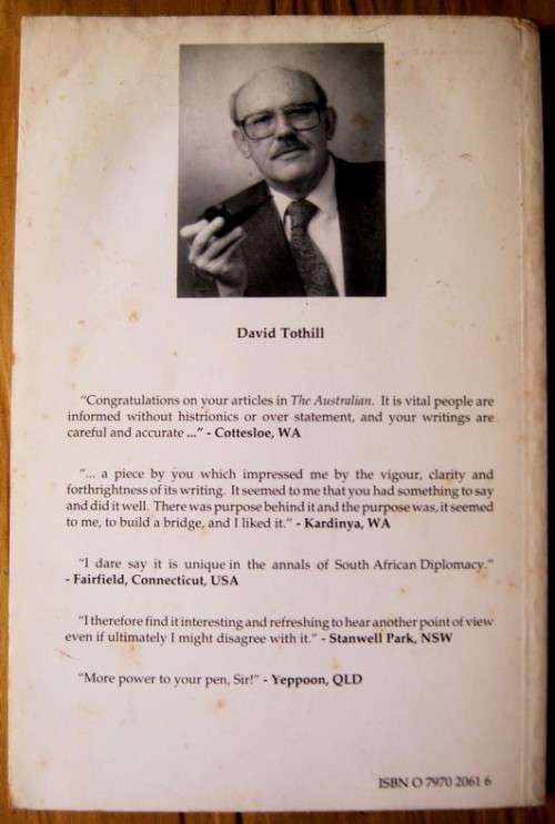 David Tothill`s South African Opinion