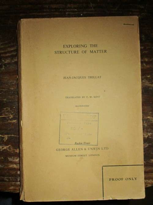 Exploring the Structure of Matter 1959 very rare Proof copy